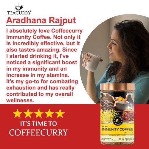 Coffeecurry Immunity Coffee Testimonial Image