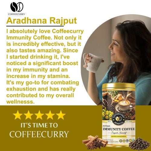 Coffeecurry Immunity Coffee Testimonial 