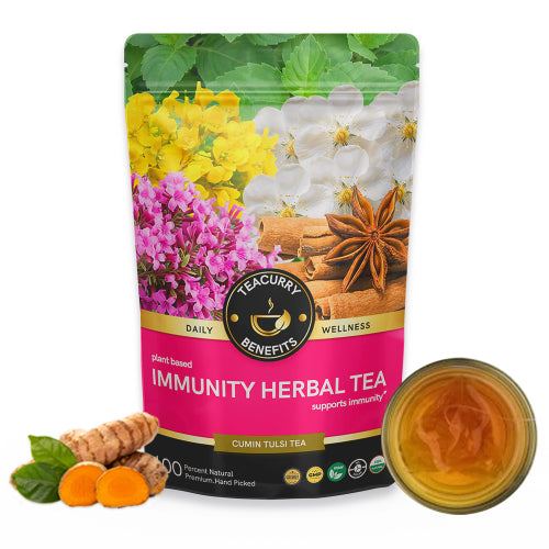 Teacurry Immunity Herbal Tea Pouch 
