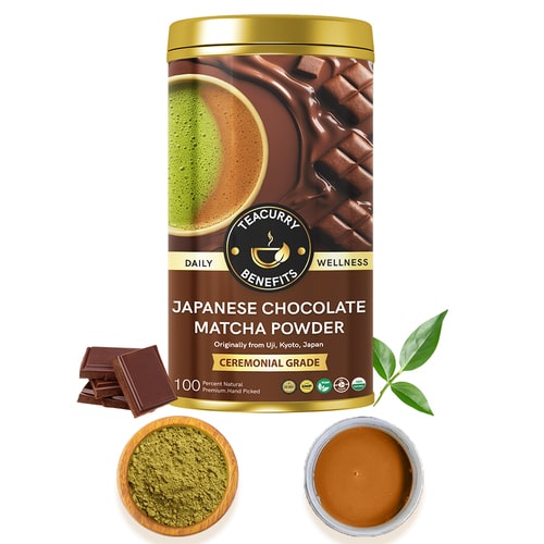 Teacurry Japanese Chocolate Matcha Powder
