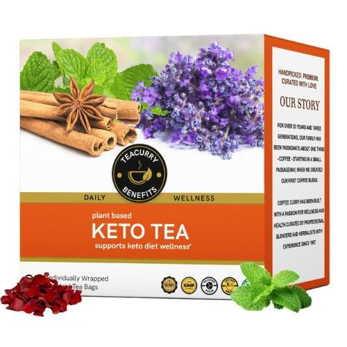Teacurry Keto Tea 3D Box