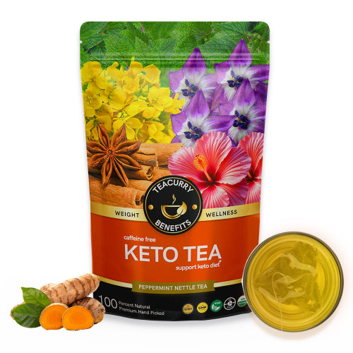 Teacurry Keto tea Pouch with Infuser