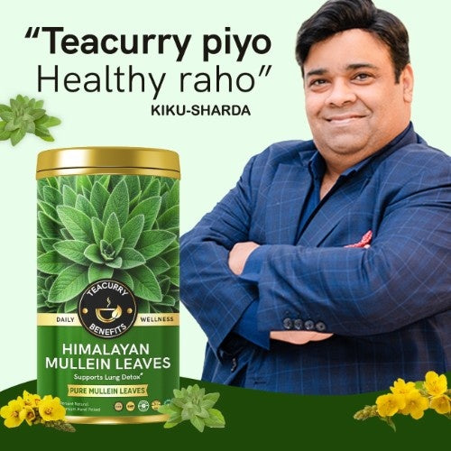 Teacurry Himalayan Mullein Leaves Tea Kiku Sharda Suggesting