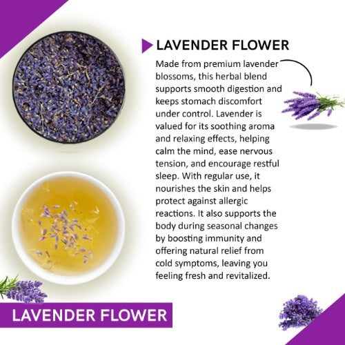 Teacurry Lavender Flower Tea Ingredient