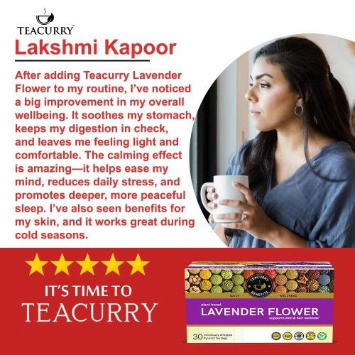 Teacurry Lavender Tea Testimonial 
