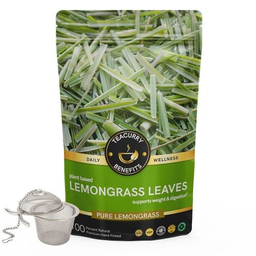 Teacurry Lemongrass Tea Pouch With Infuser 
