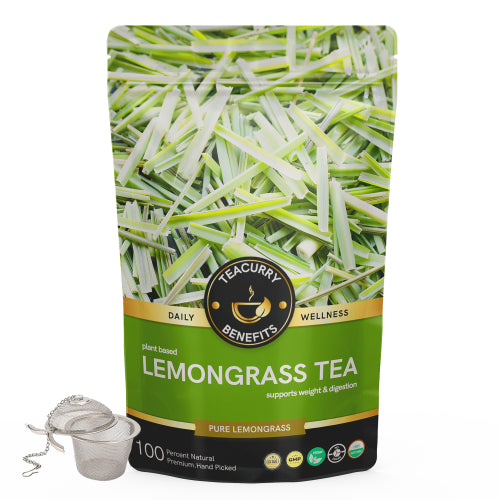 Teacurry Lemongrass Tea Pouch with  Infuser