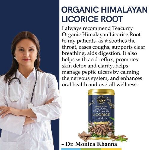 Teacurry Organic Himalayan Licorice Root Doctor Recommends 