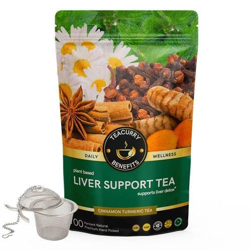 Teacurry Liver Support Tea Pouch with Infuser