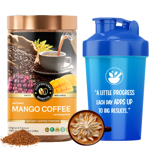 Teacurry Mango Coffee with Shaker

