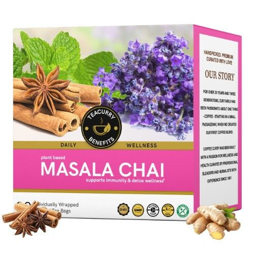 Teacurry Masala Chai 3D Box