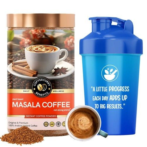 Coffeecurry Masala Coffee with Shaker