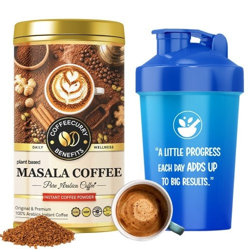 Coffeecurry Masala Coffee with Shaker