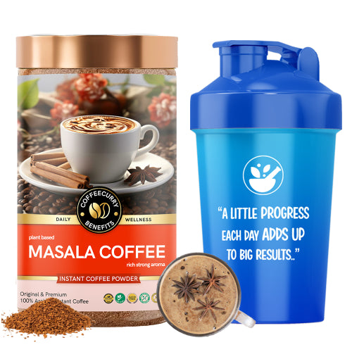 Teacurry masala Coffee with Shaker