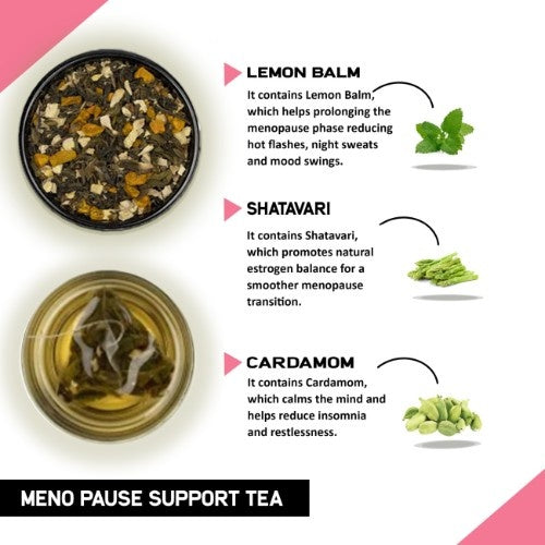 Teacurry Meno Pause Support Tea Ingredients