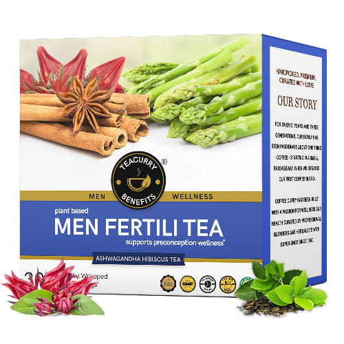Teacurry Men Fertility Tea 3D Box