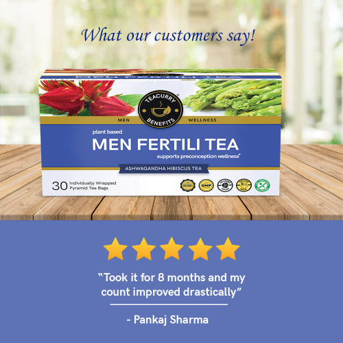 Teacurry Men Fertility Tea Customer Review