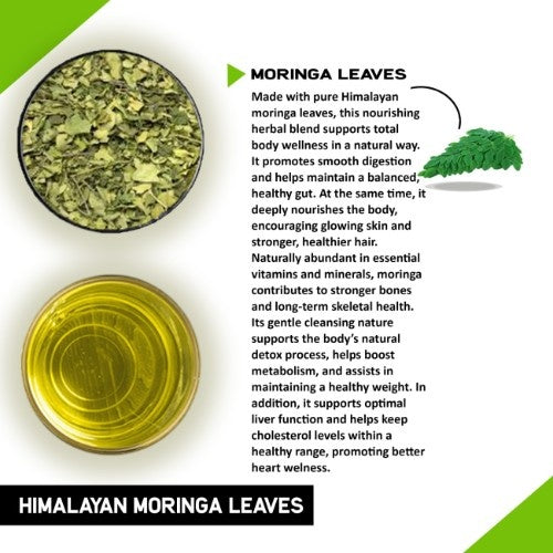 Teacurry Himalayan Moringa Leaf Tea Ingredients 