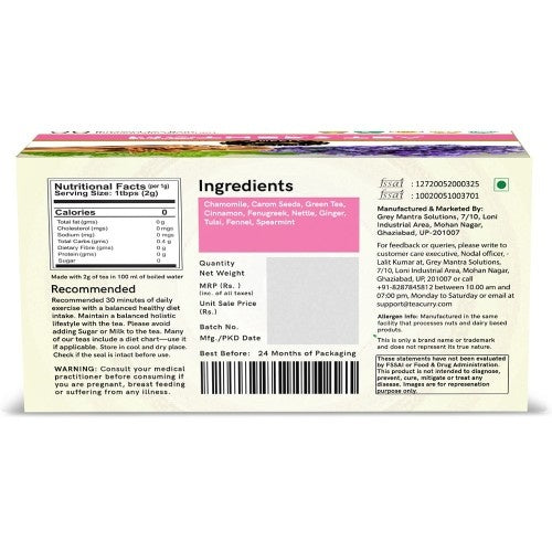 Teacurry Mothers Tea Back Image