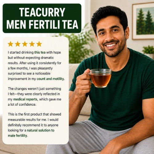 Honest Male Testimonial Review of Teacurry Men Fertility Tea