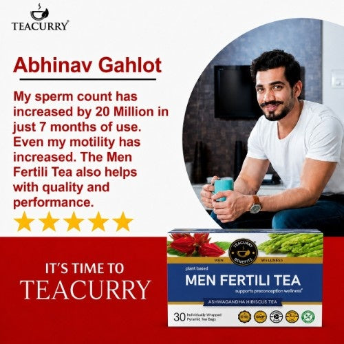 Honest Review of Abhinav Gaholt of Teacurry Men Fertility Tea 