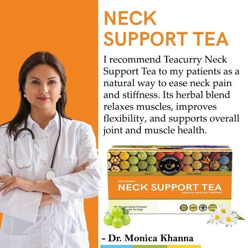 Teacurry Neck Support Tea Doctor Recommends