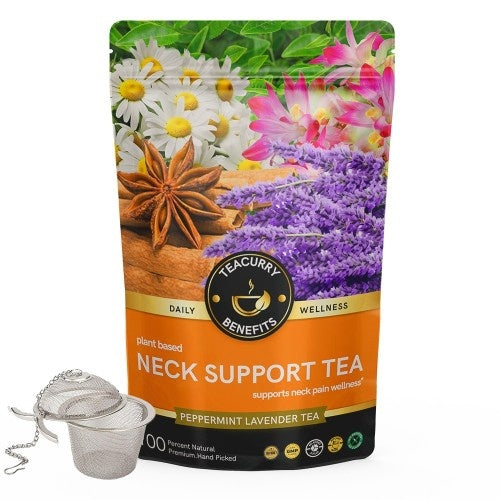 Teacurry Neck Support Tea Pouch with Infuser