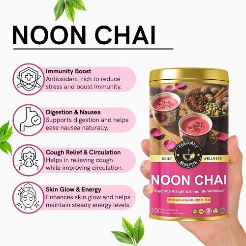 Teacurry Noon Chai Benefits