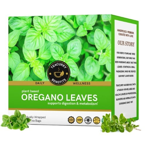 Teacurry Oregano Tea 3D Image