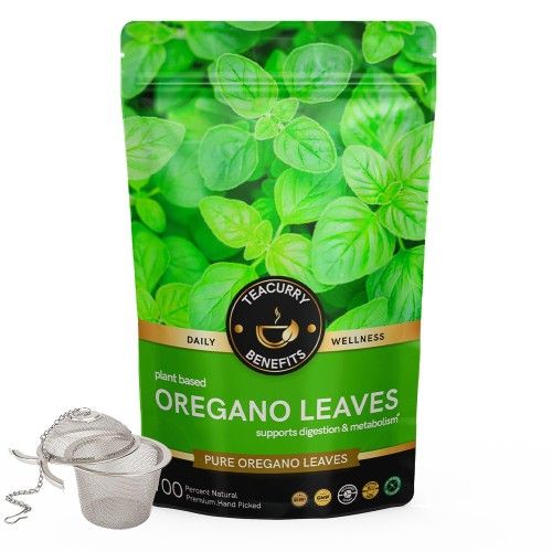 Teacurry Oregano Tea Pouch with Infuser