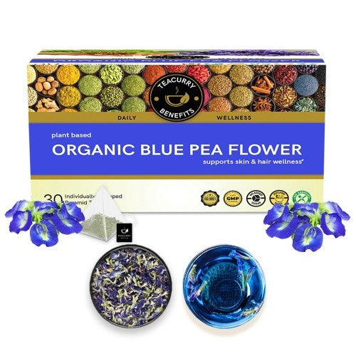 Teacurry Organic Blue Pea Tea Main Image