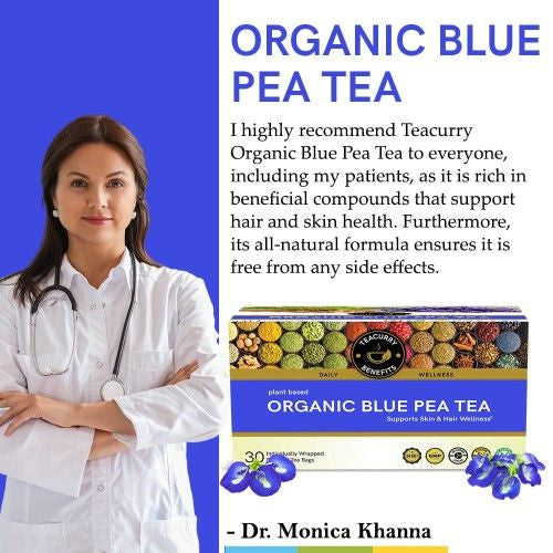 Teacurry Organic Blue Pea Tea Doctor Recommends