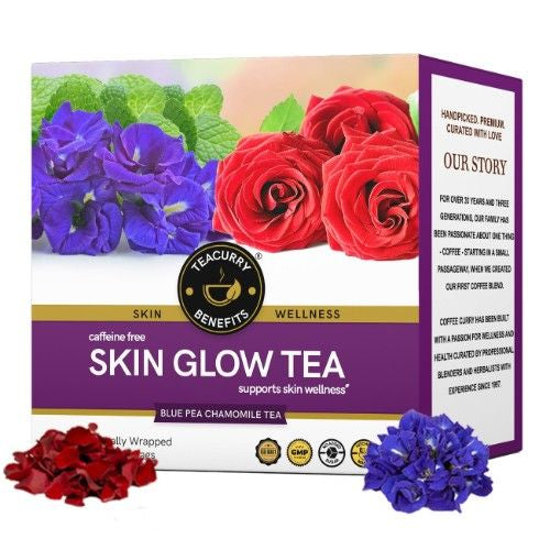 Teacurry Skin Glow Tea 3D Box