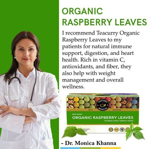 Teacurry Organic Raspberry Tea Doctor Recommends