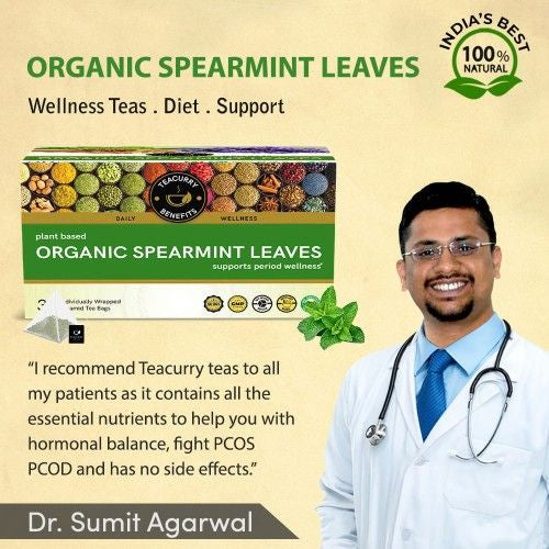 Teacurry Organic Spearmint Tea Doctor Recommends