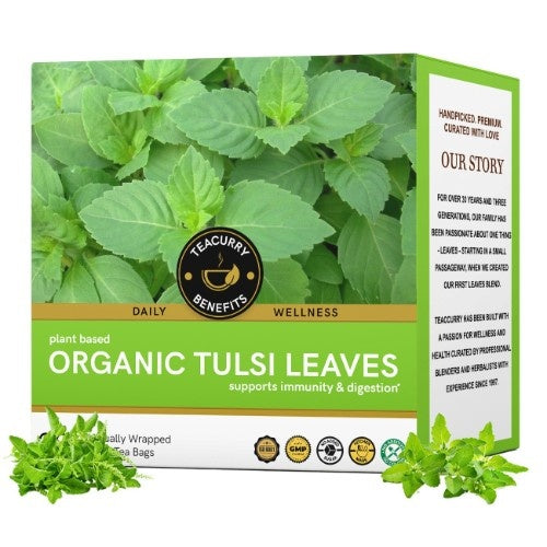 Teacurry Organic Tulsi Tea 3D Image