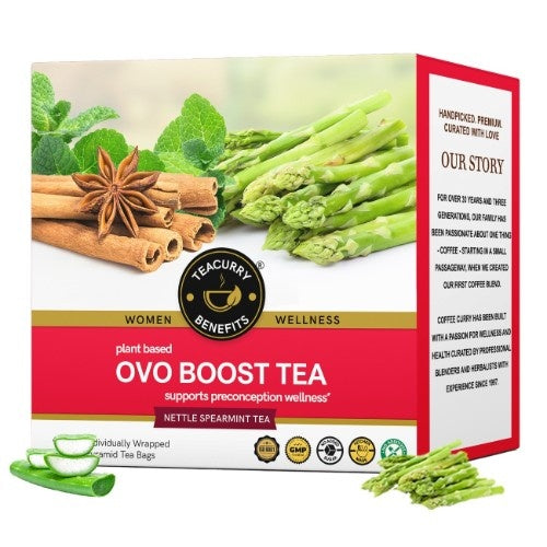 Teacurry Ovo Boost Tea 3D Box