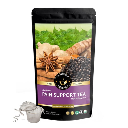 Buy Herbal Pain Relief Tea - Natural Solution for Headaches, Joint Pain ...