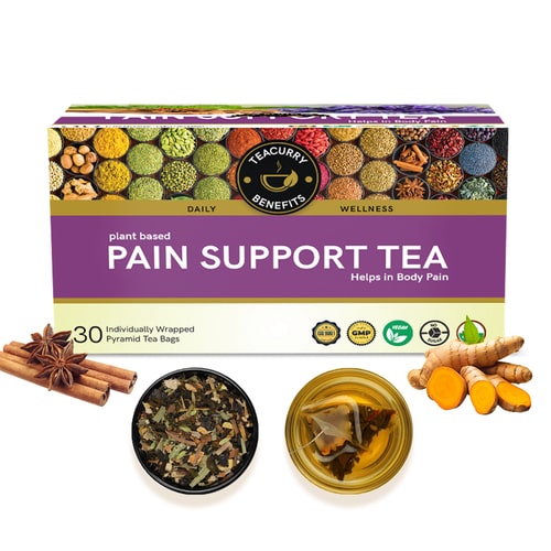 Buy Herbal Pain Relief Tea - Natural Solution for Headaches, Joint Pain ...