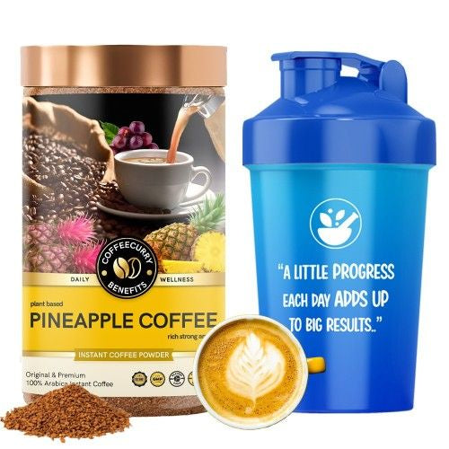 Coffeecurry Pineapple Coffee with Shaker