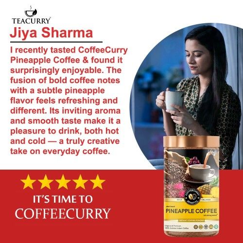 Coffeecurry Pineapple Coffee Testimonial Image