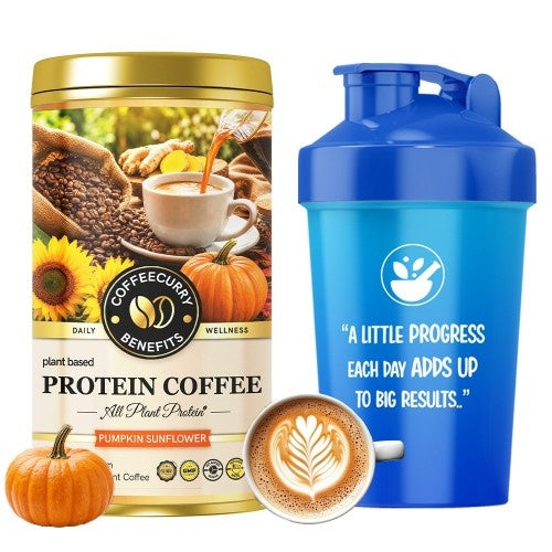Coffeecurry Protein Coffee with Shaker 