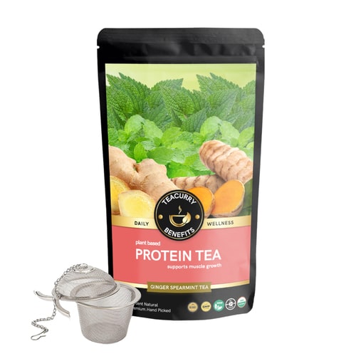 Teacurry Protein Tea with infuser