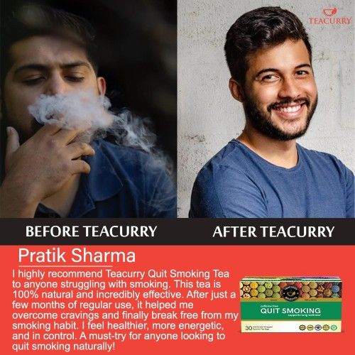 Teacurry Quit Smoking Tea Before And After