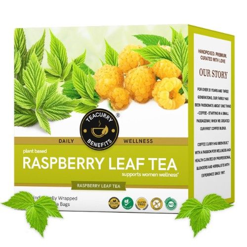 Teacurry Raspberry Leaf Tea 3D Pouch