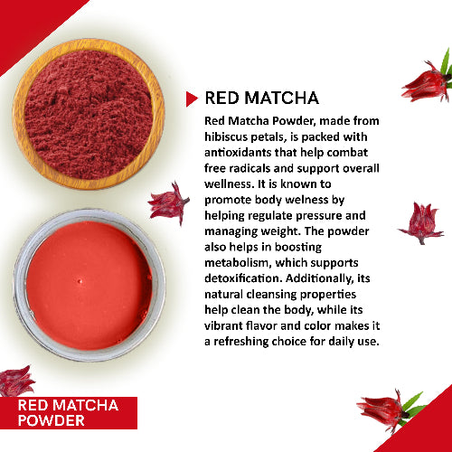 Teacurry Red Matcha Powder Ingredients