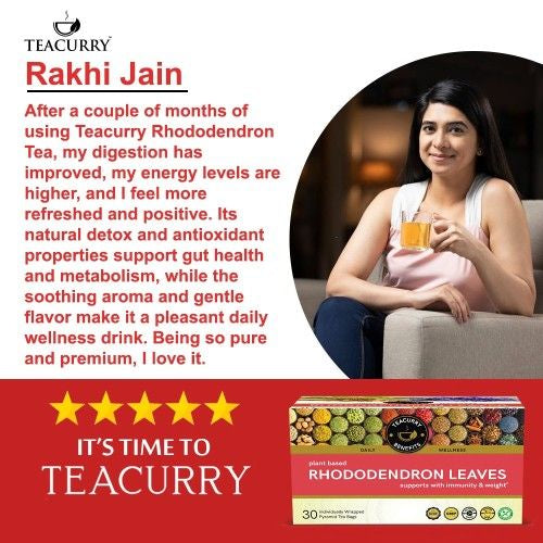 Rhododendron Leaves Tea Testimonial 