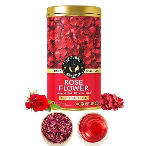 Teacurry Rose Flower Tea 