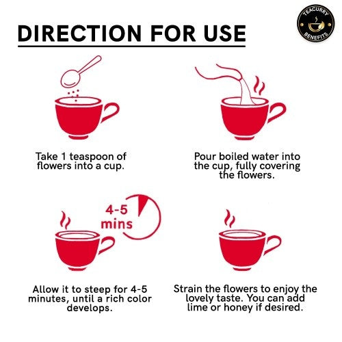 Teacurry Rose Flower Tea How To Use