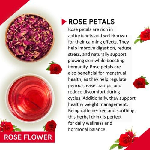 Teacurry Rose Flower Tea Ingredients